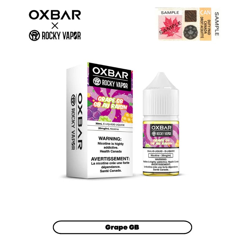 Oxbar Salt – Grape GB – AB|20 mg