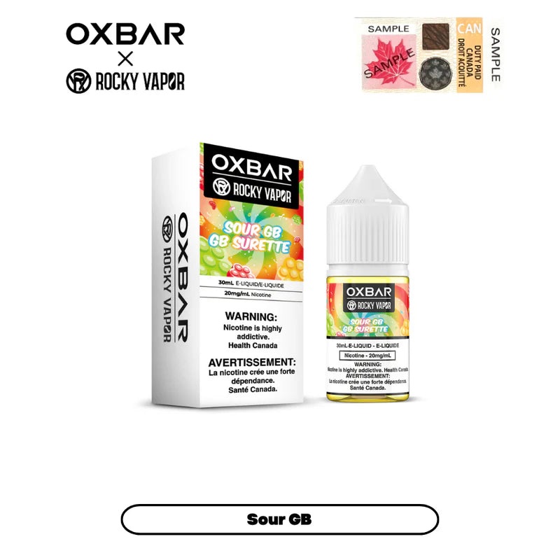 Oxbar Salt – Sour GB – AB|20 mg