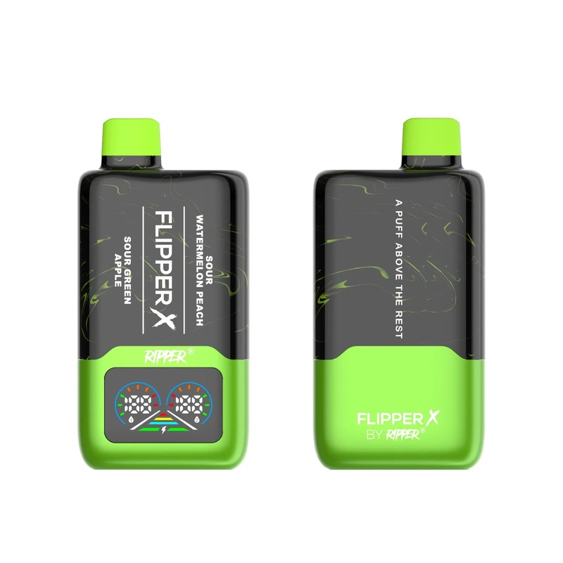 Rufpuf Flipper X 26K – Sour Green Apple + Sour Watermelon Peach