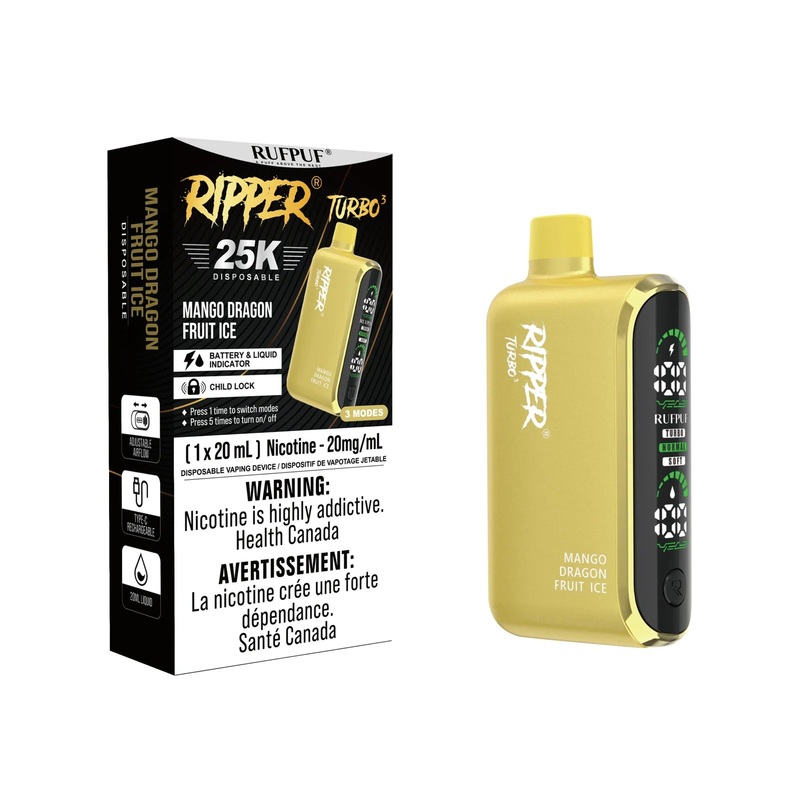Rufpuf Ripper T3 25K – Mango Dragon Fruit Ice