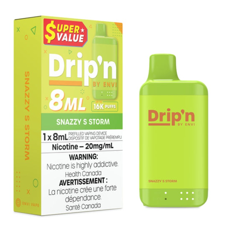 DRIP’N 8ML </BR> SNAZZY S STORM