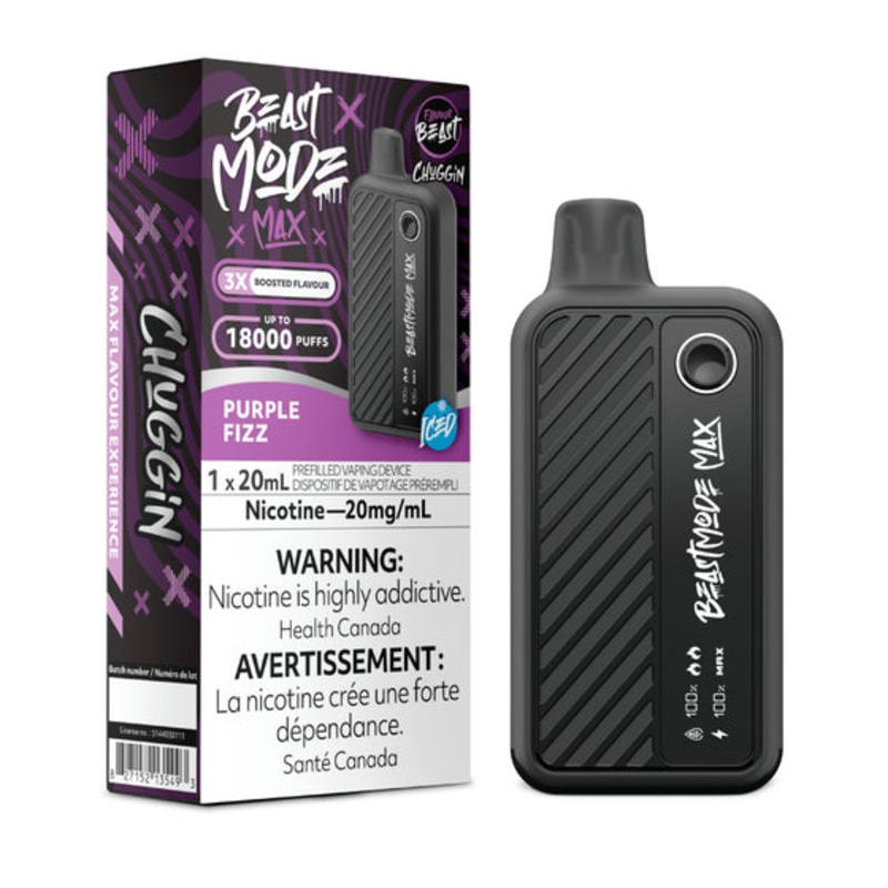 Flavour Beast Mode MAX 18K – Chuggin Purple Fizz – AB