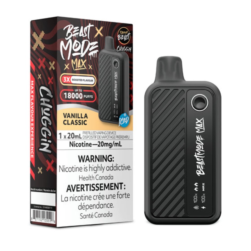 Flavour Beast Mode MAX 18K – Chuggin Vanilla Classic – AB