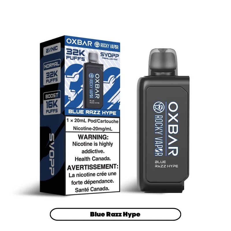 Oxbar SVOPP 32K Pod – Blue Razz Hype – AB