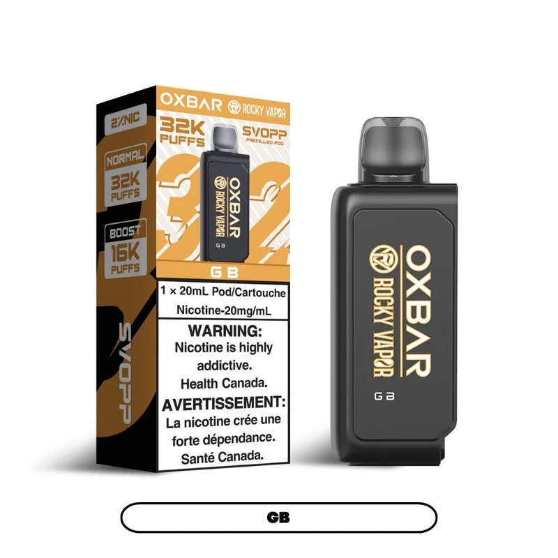 Oxbar SVOPP 32K Pod – GB – AB|20 mg
