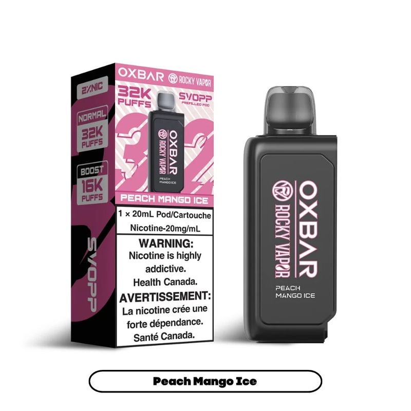 Oxbar SVOPP 32K Pod – Peach Mango Ice – AB