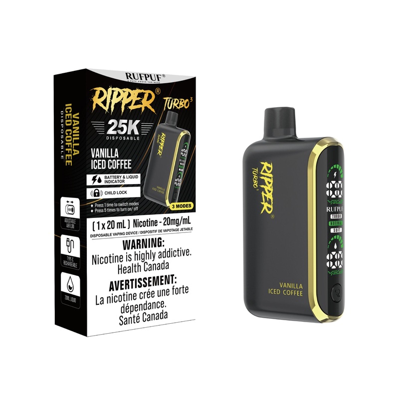 Rufpuf Ripper T3 25K – Vanilla Iced Coffee