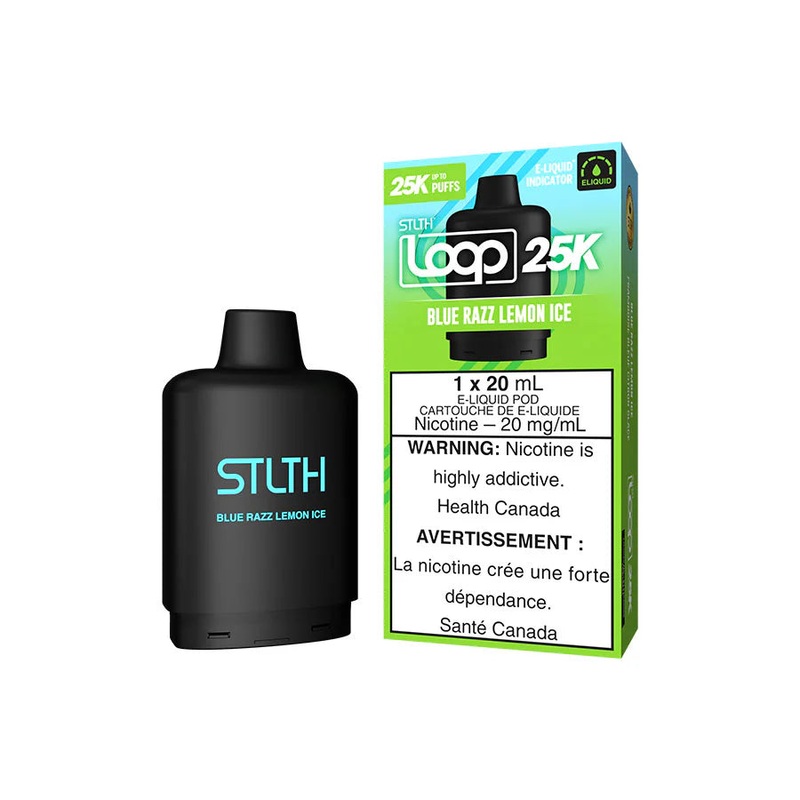 STLTH Loop 25K Pod – Blue Razz Lemon Ice – AB