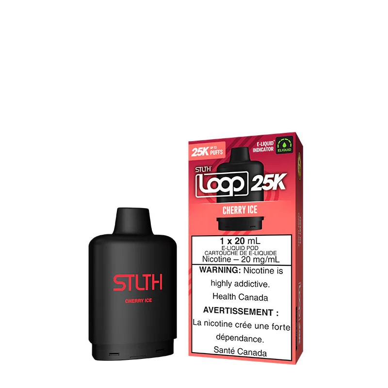 STLTH LOOP 25K POD </br> CHERRY ICE