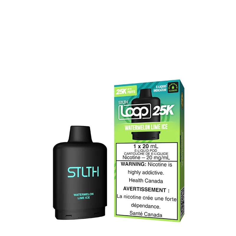 STLTH LOOP 25K POD </br> WTRMLN LIME ICE