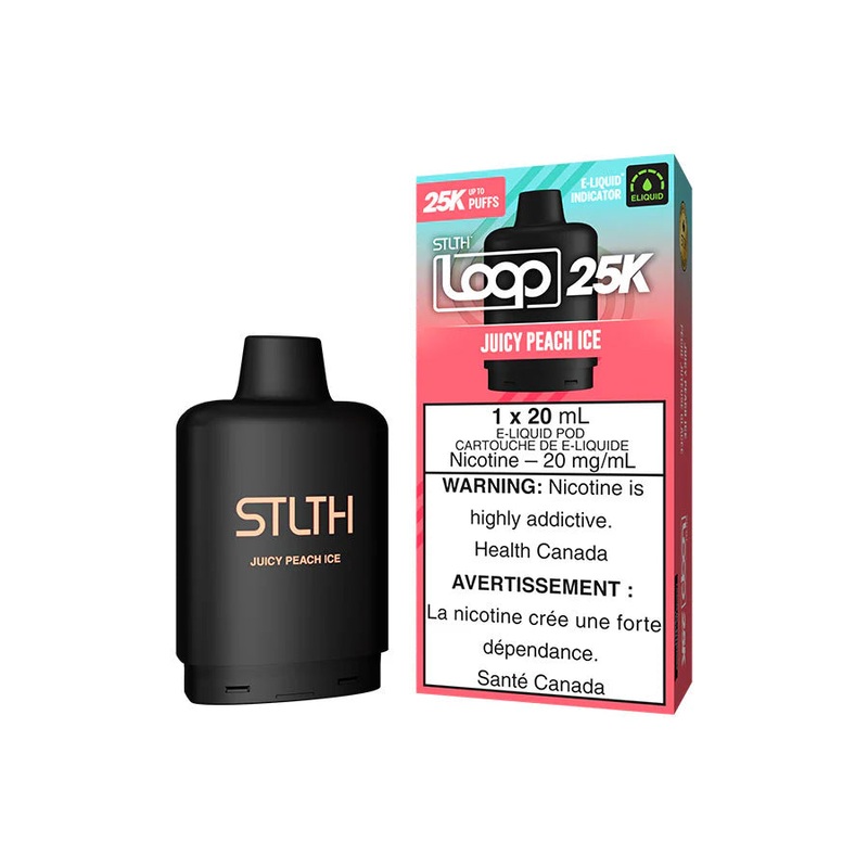 STLTH Loop 25K Pod – Juicy Peach Ice – AB