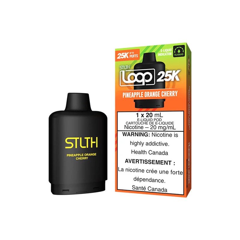 STLTH Loop 25K Pod – Pineapple Orange Cherry – AB