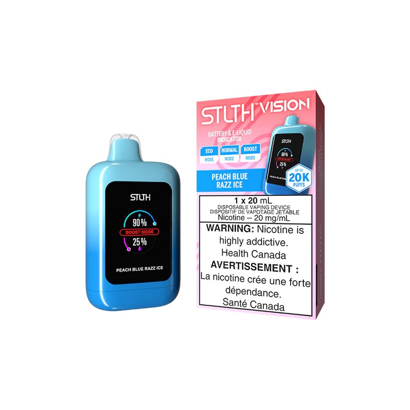 STLTH Vision 20K – Peach Blue Razz Ice