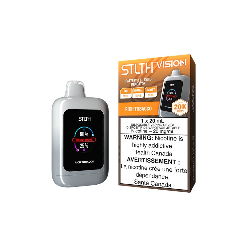 STLTH Vision 20K – Rich Tobacco