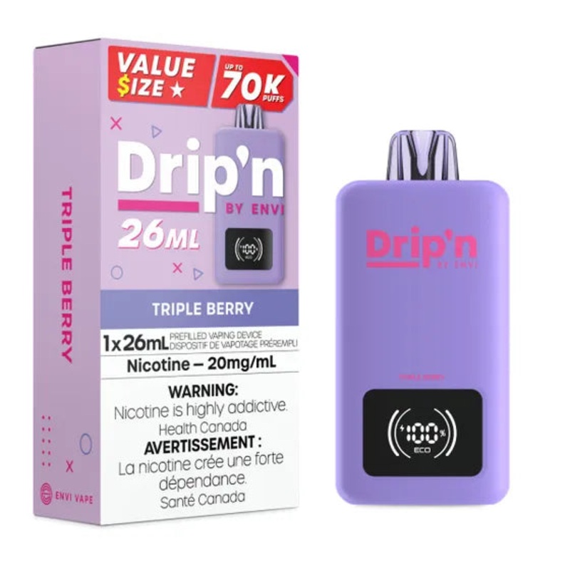 DRIP’N 26ML </BR> TRIPLE BERRY