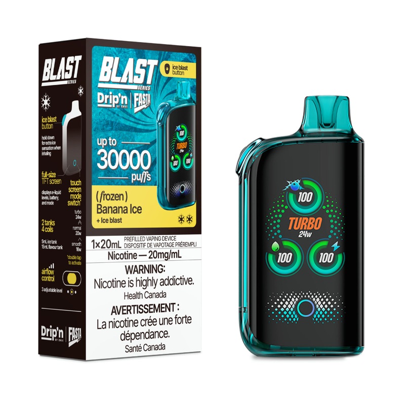 Drip’N Fasta 30K – Banana Ice|20 mg