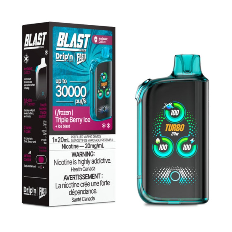Drip’N Fasta 30K – Triple Berry Ice
