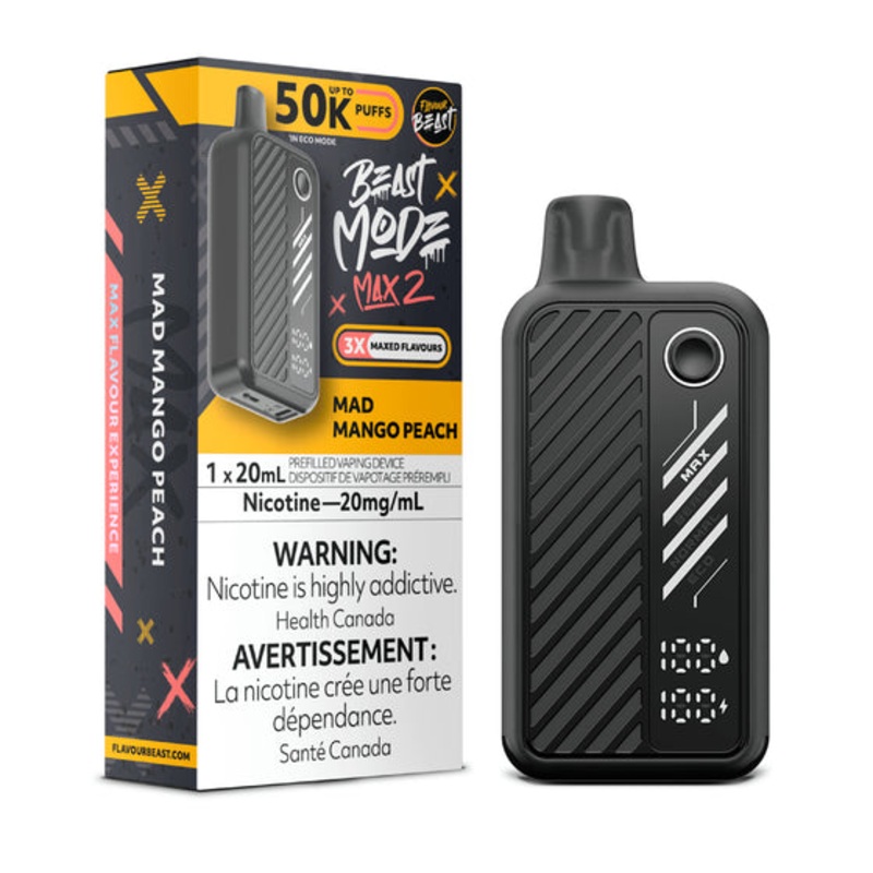 FLAVOUR BEAST MAX 2 </BR> MANGO PEACH