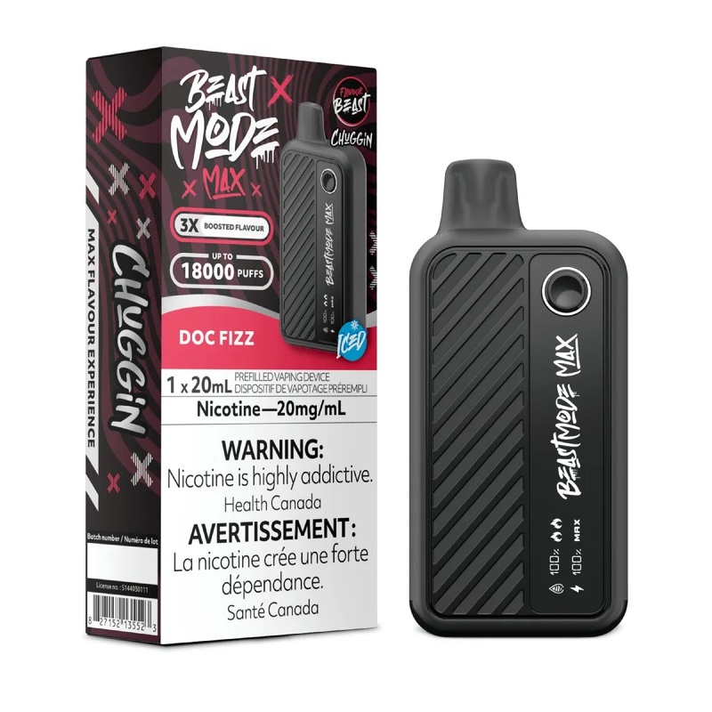 Flavour Beast Mode MAX 18K – Chuggin Doc Fizz – AB