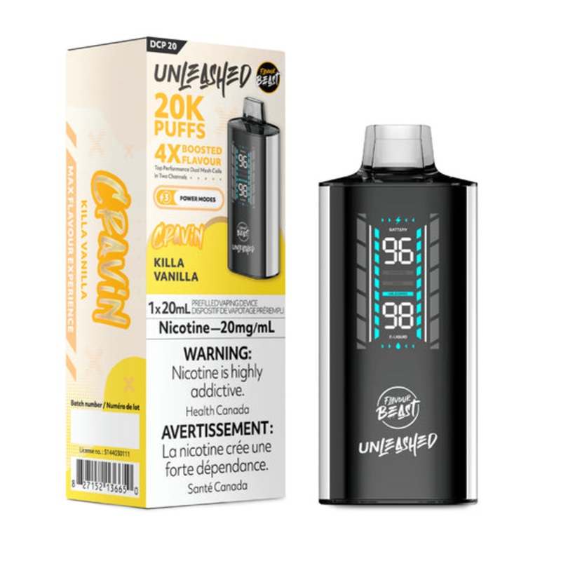 Flavour Beast Unleashed DCP 20K – Killa Vanilla