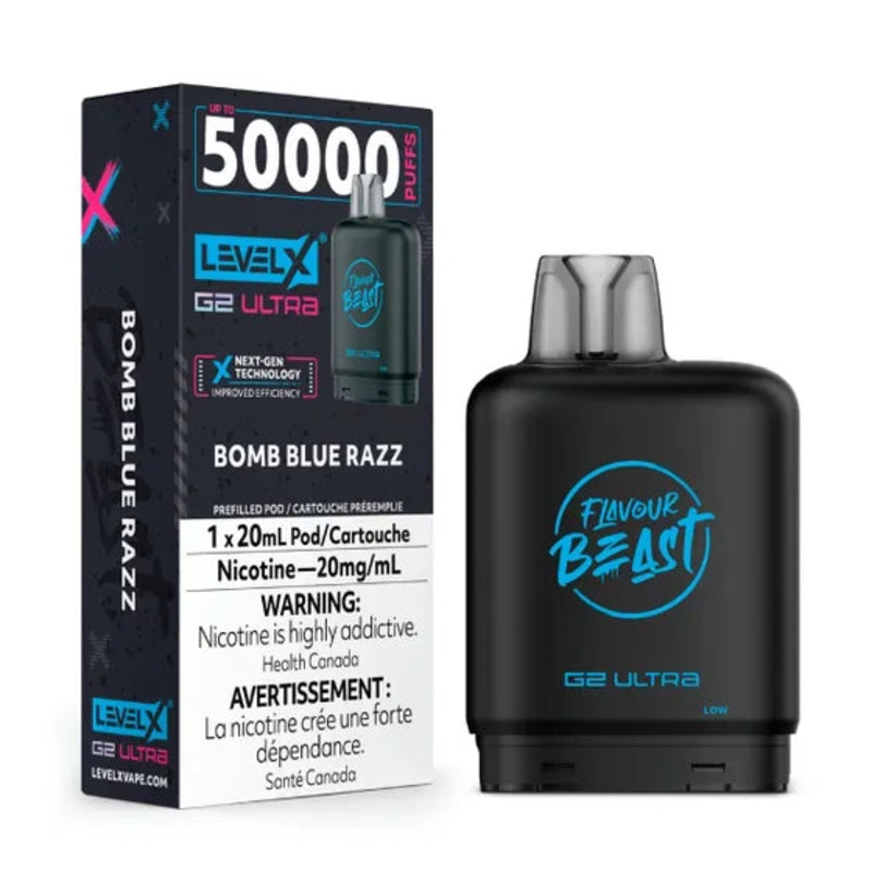 LEVEL X FB G2 ULTRA </BR> BOMB BLUE RAZZ