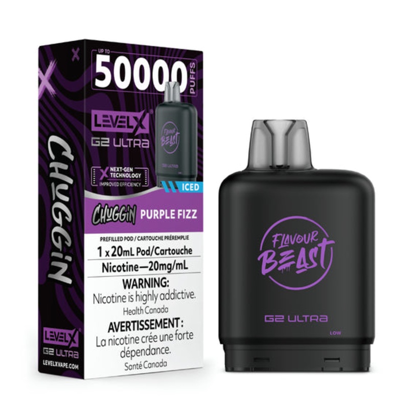 LEVEL X FB G2 ULTRA </BR> PURPLE FIZZ ICED