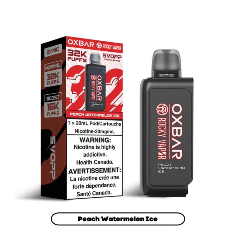 Oxbar SVOPP 32K Pod – Peach Watermelon Ice – AB