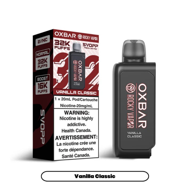 Oxbar SVOPP 32K Pod – Vanilla Classic – AB