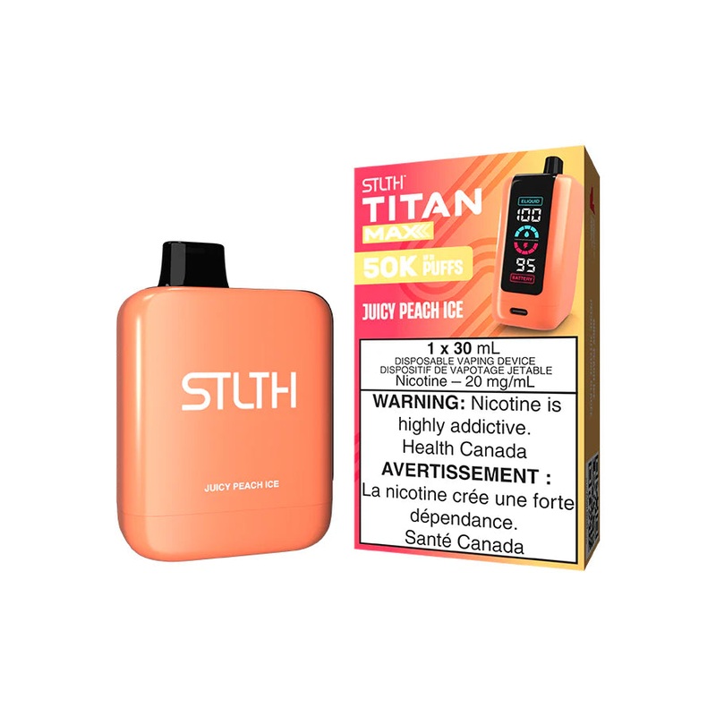 STLTH TITAN MAX – Juicy Peach Ice – AB