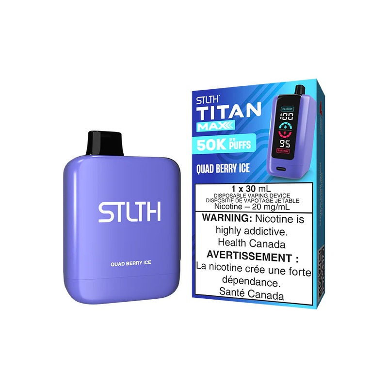 STLTH TITAN MAX – Quad Berry Ice – AB