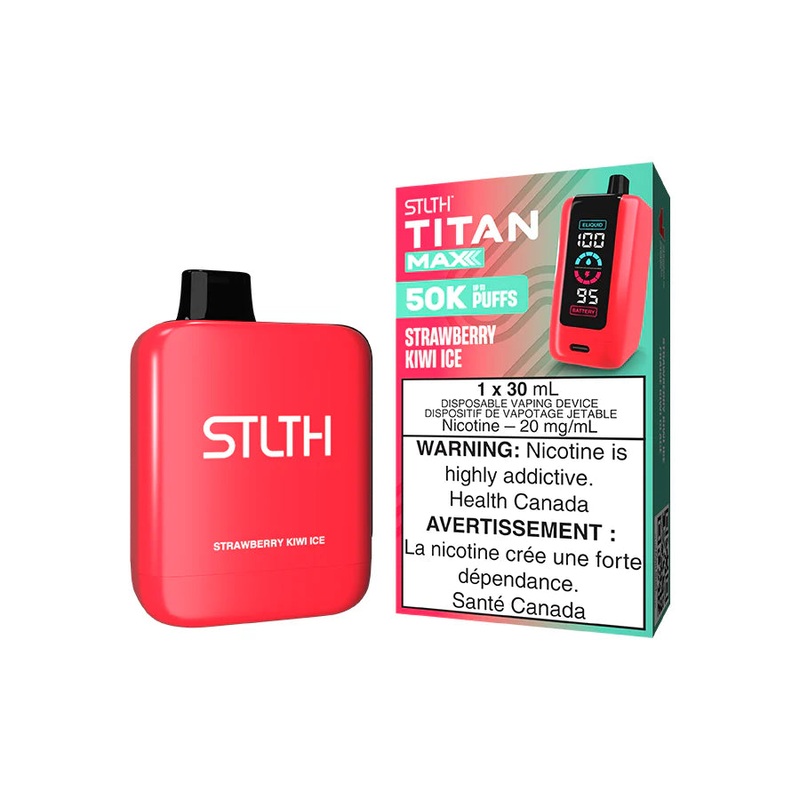 STLTH TITAN MAX – Strawberry Kiwi Ice – AB