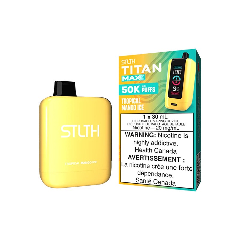 STLTH TITAN MAX – Tropical Mango Ice – AB