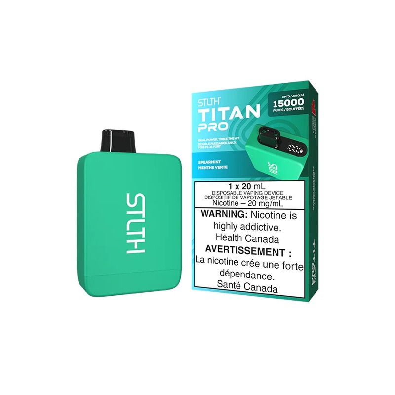STLTH TITAN PRO – Spearmint|20 mg