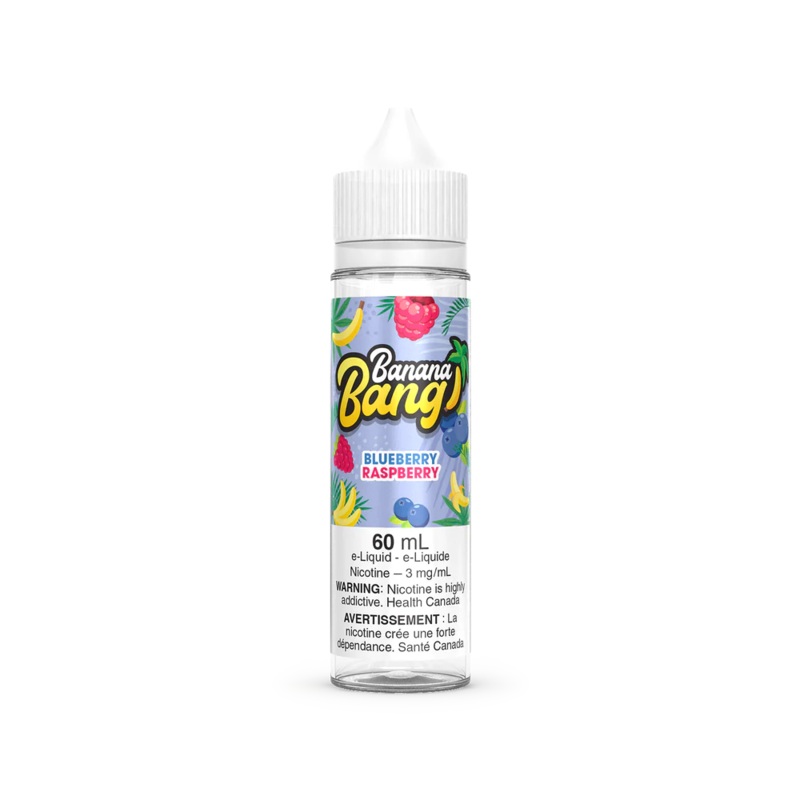 BANANA BANG </br> BLUEBERRY RASPBERRY