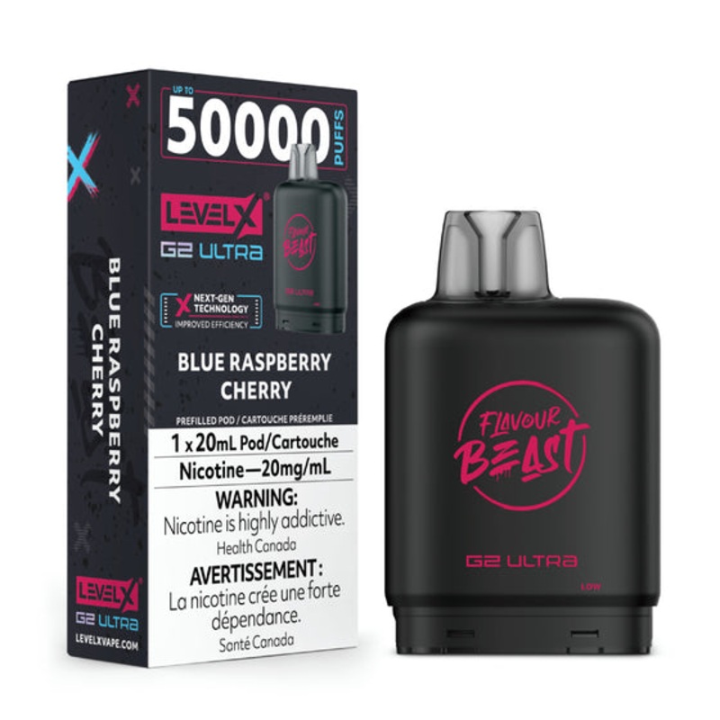 LEVEL X FB G2 ULTRA </BR> BLUE RASP CHERRY