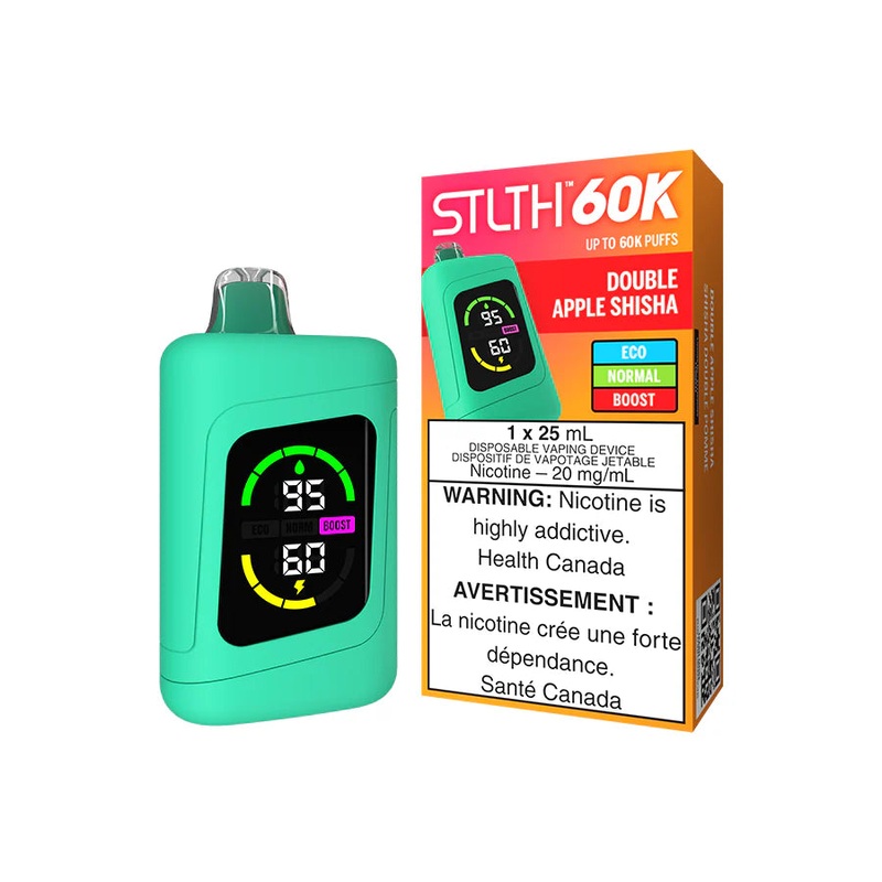 STLTH 60K – Double Apple Shisha – AB
