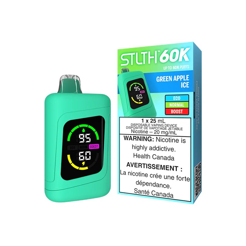 STLTH 60K – Green Apple Ice – AB