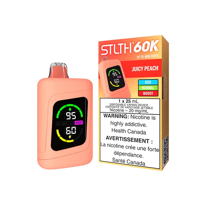 STLTH 60K – Juicy Peach – AB|20 mg