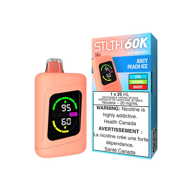 STLTH 60K – Juicy Peach Ice – AB