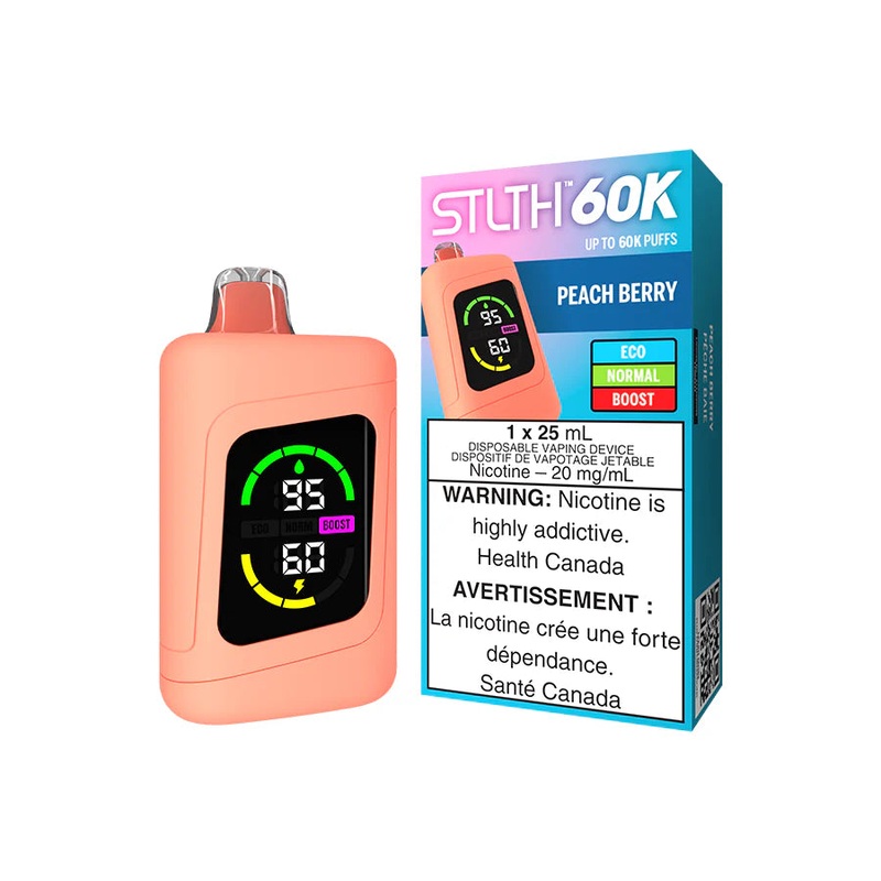 STLTH 60K – Peach Berry – AB|20 mg
