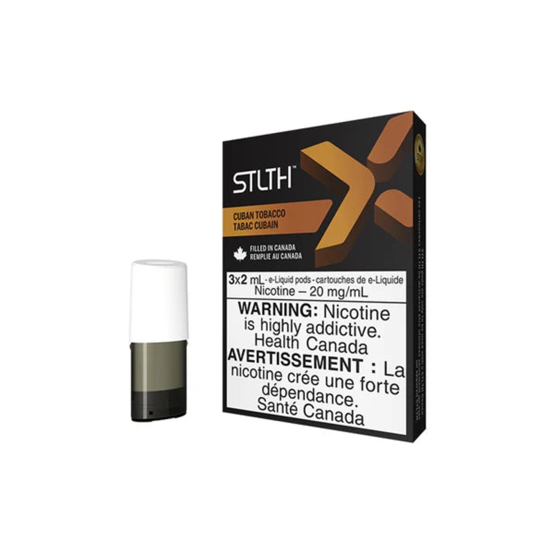 STLTH X </br> CUBAN TOBACCO|20mg-ONTAX|20mg-BOLD 50