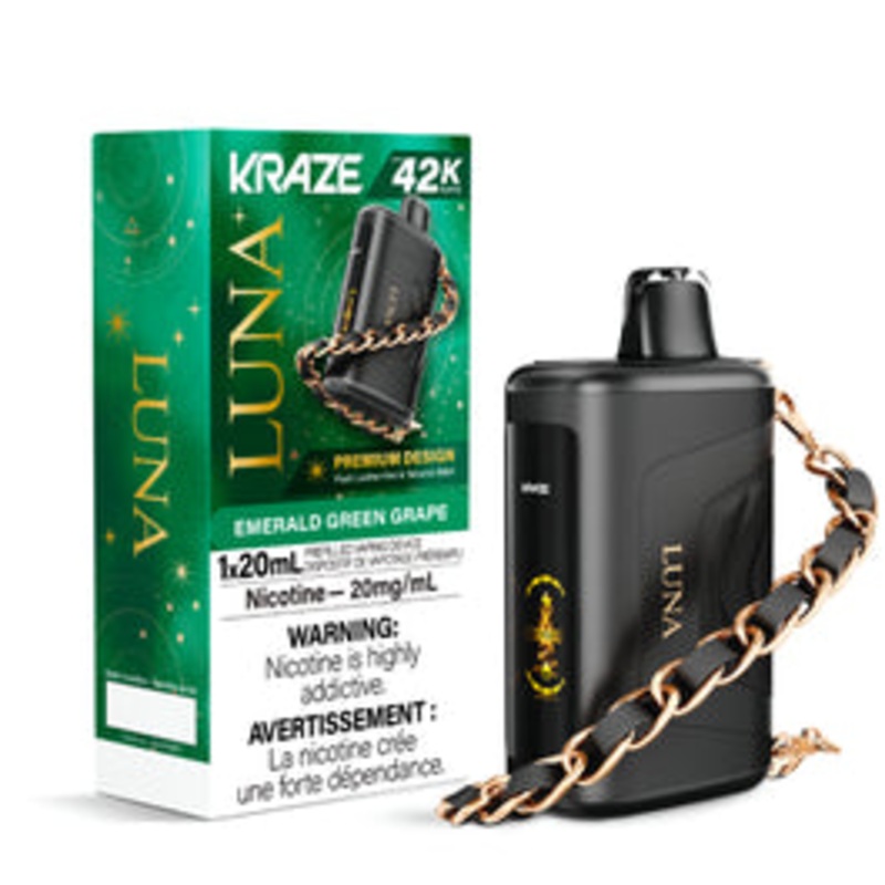 Kraze Luna – Emerald Green Grape – AB