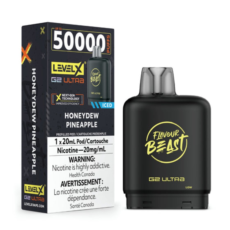 LEVEL X FB G2 ULTRA </BR> HONEYDEW PINEAPPLE ICED