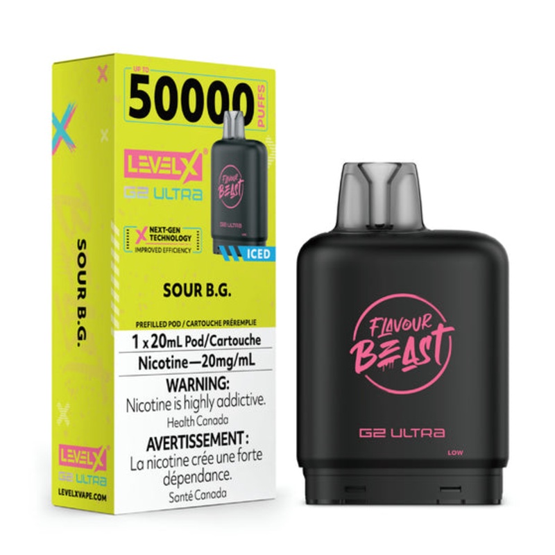 LEVEL X FB G2 ULTRA </BR> SOUR B.G ICED