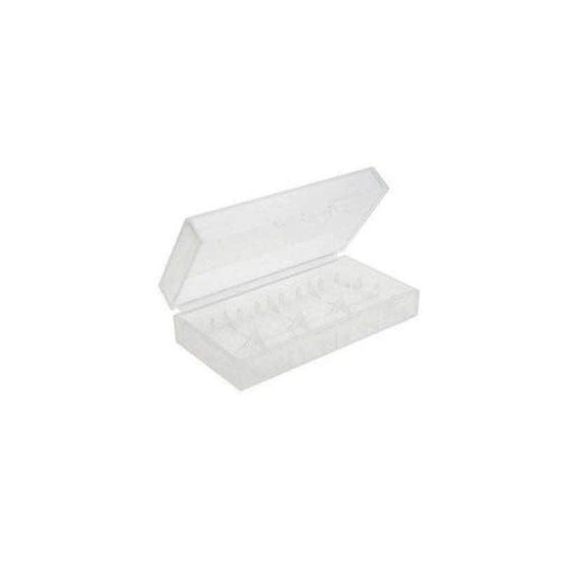 Plastic 20700/21700 2 Slot Battery Case