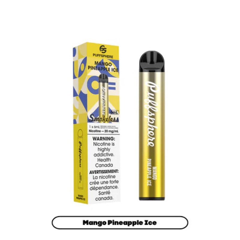 Puffsphere Smokeless – Mango Pineapple Ice