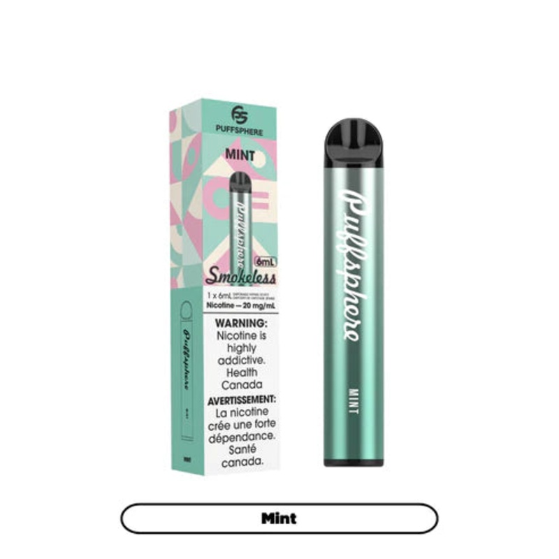 Puffsphere Smokeless – Mint|20 mg
