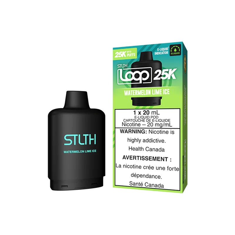 STLTH Loop 25K Pod – Watermelon Lime Ice – AB