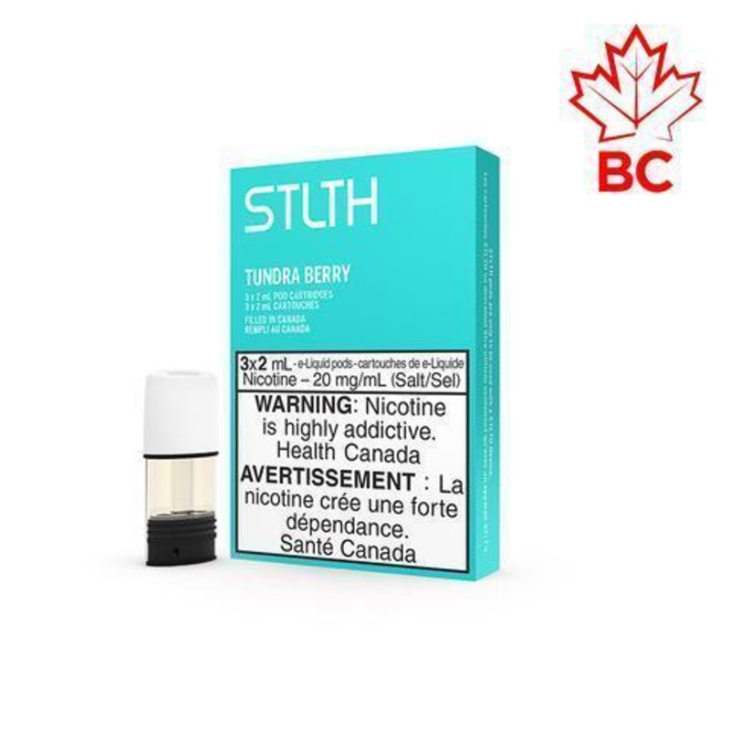[Vape Pods] STLTH – Tundra Berry (3pk)