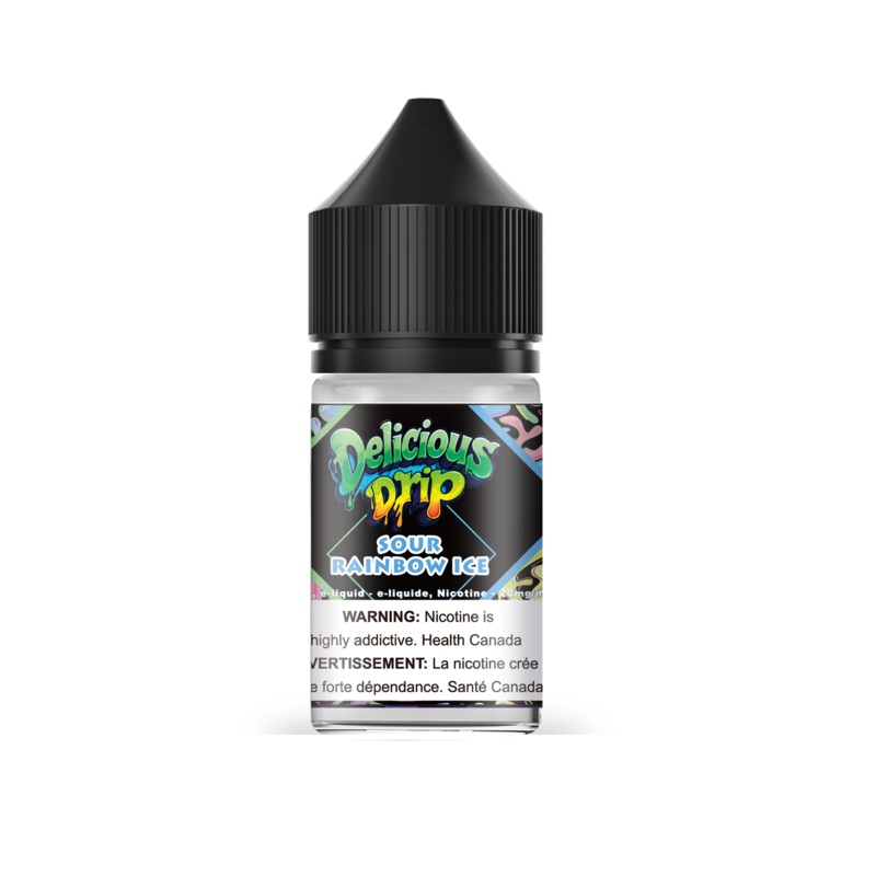 Delicious Drip Salt – Sour Rainbow Ice – AB